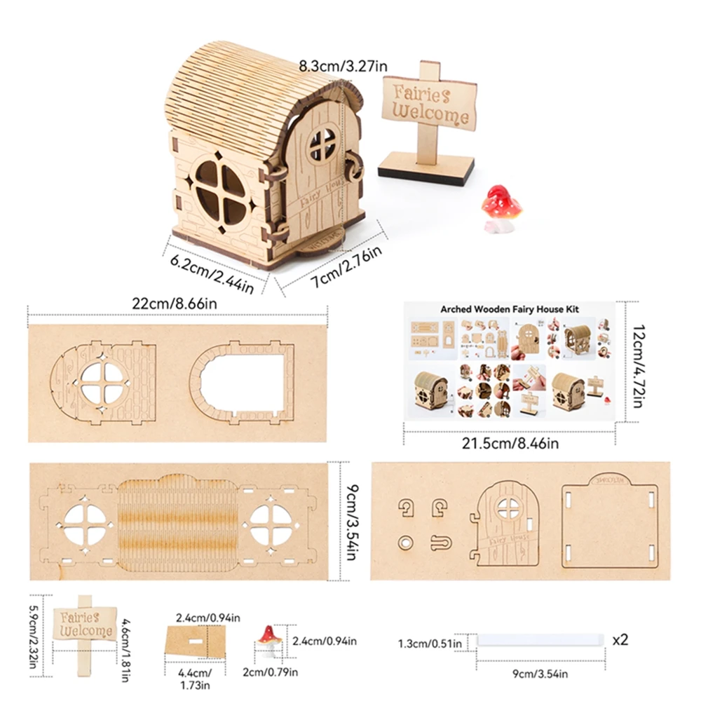 ตัวเลือกสินค้า บ้านไม้ DIY ตกแต่งบ้าน งานฝีมือประดิษฐ์
