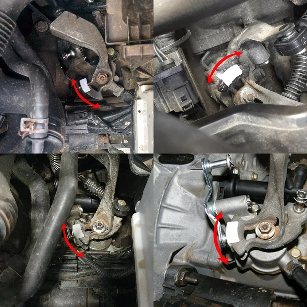 Manual 5/6 Speed Shift Rod Bushing Shifter Relay Lever Sliding Shoe for VW New Beetle 1C 9C 1999-2010 Spare Parts Replacement
