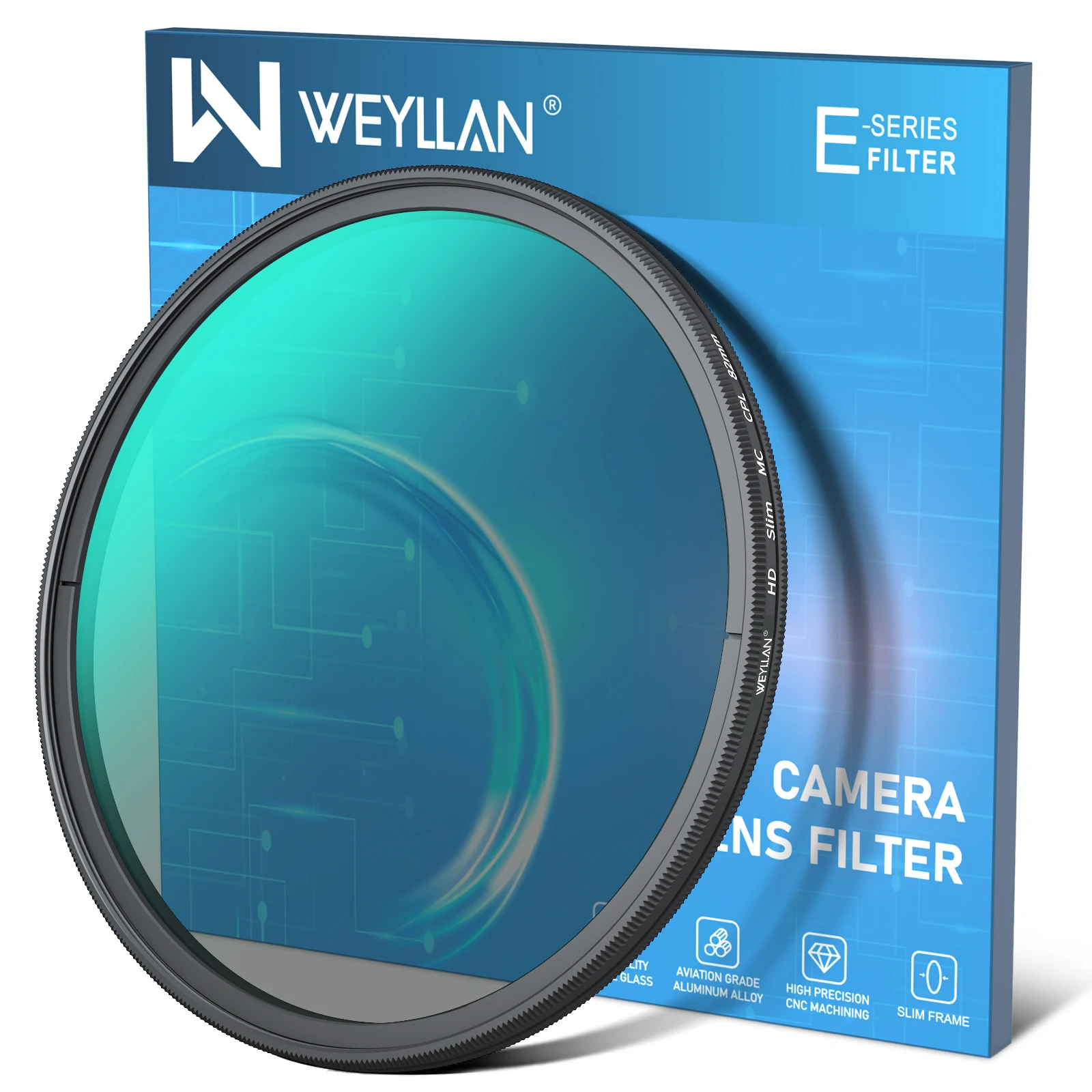 Circular Polarizing CPL Filter 40.5 43 46 49 52 55 58 62 67 72 77 82mm for Nikon
