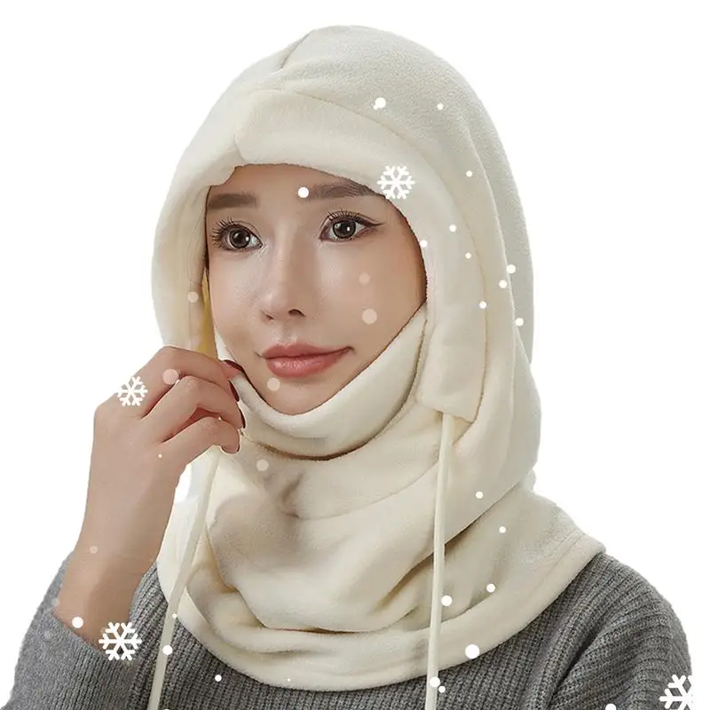 

Защитная шапка для ушей 3-в-1, теплая зимняя маска для лица, сохраняющая тепло, не раздражающая кожу маска, шарф для велоспорта, путешествий