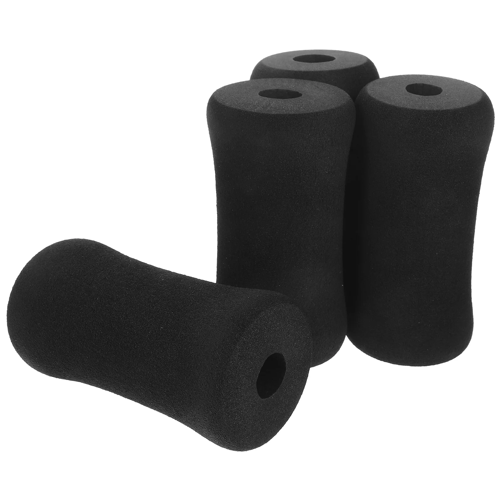 4 Pezzi Foam Foot Pads Roller Buffer Tube Cover Leg Extension Machine Cover Fitness Buffer Tube Cover