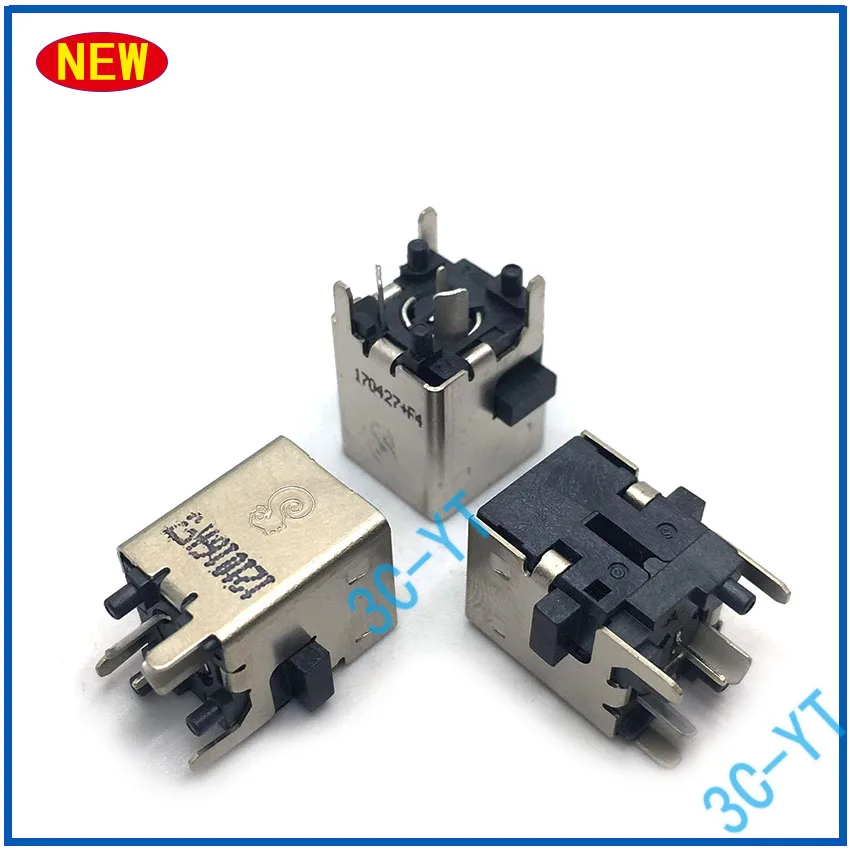 1-10Pcs Nuovo Connettore Per Porta Di Ricarica Jack Di Alimentazione Cc Per Laptop Per Pc All-In-One Hp Dell 6Pin