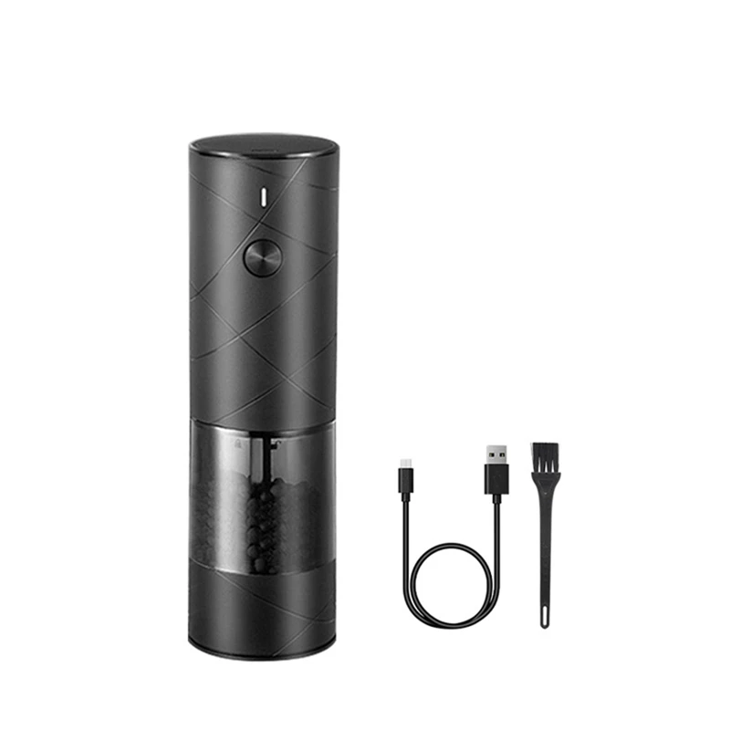 

Electric Salt Pepper Grinder With Warm LED Light Adjustable Coarseness Automatic Mill Grinder For Kitchen, Restaurant