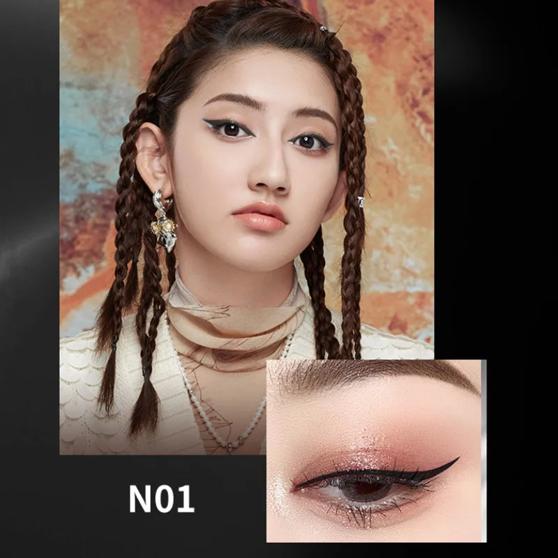 Colorkey Liquid Eyeliner Pen Slim Matte Long-lasting Easy Drawing Waterproof Eyeliner Makeup 4