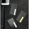Business Metal Business Card Case Simple High-end Design Portable Men's Business Card Holder Gift 2