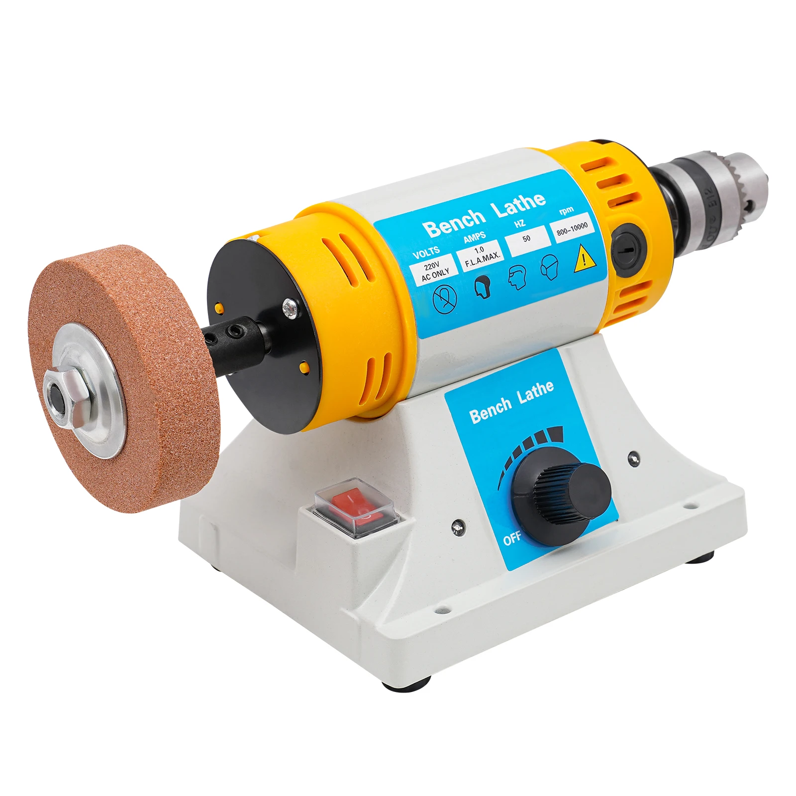 Bench Buffer Polishing Machine with Accessories Multi-Function Polisher Grinder 110V/220V US Standard/EU Standard