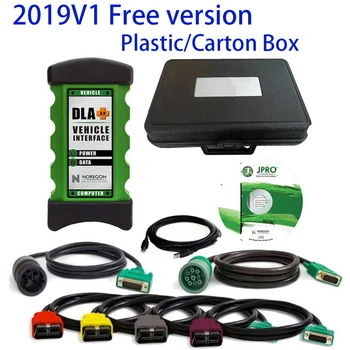 2026 Il più recente strumento diagnostico professionale JP-RO DLA + 2.0 2023 V3 Scanner per camion pesanti J-Pro DLA + 2.0 Kit adattatore
