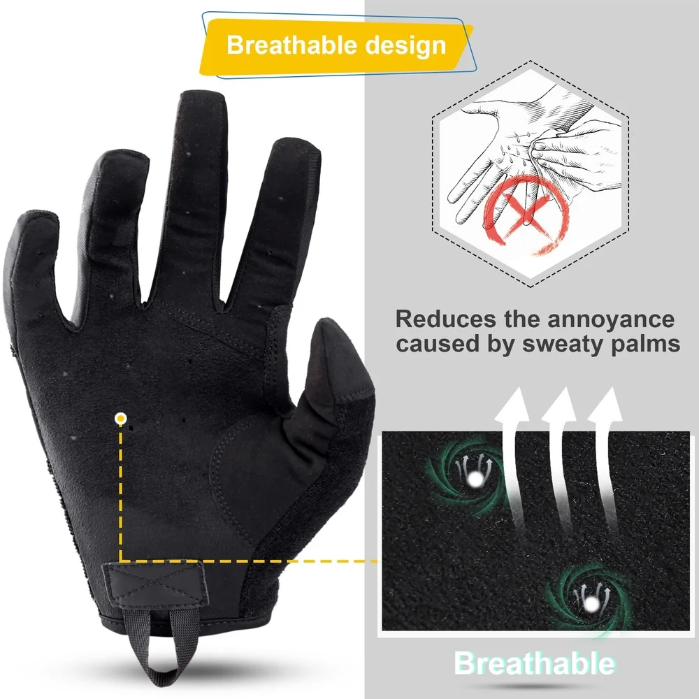 Men Cycling Gloves Tactical Touch Screen Breathable Outdoor Sport Hiking Airsoft Paintball Hunting Bicycle Riding Bike Equipment 5