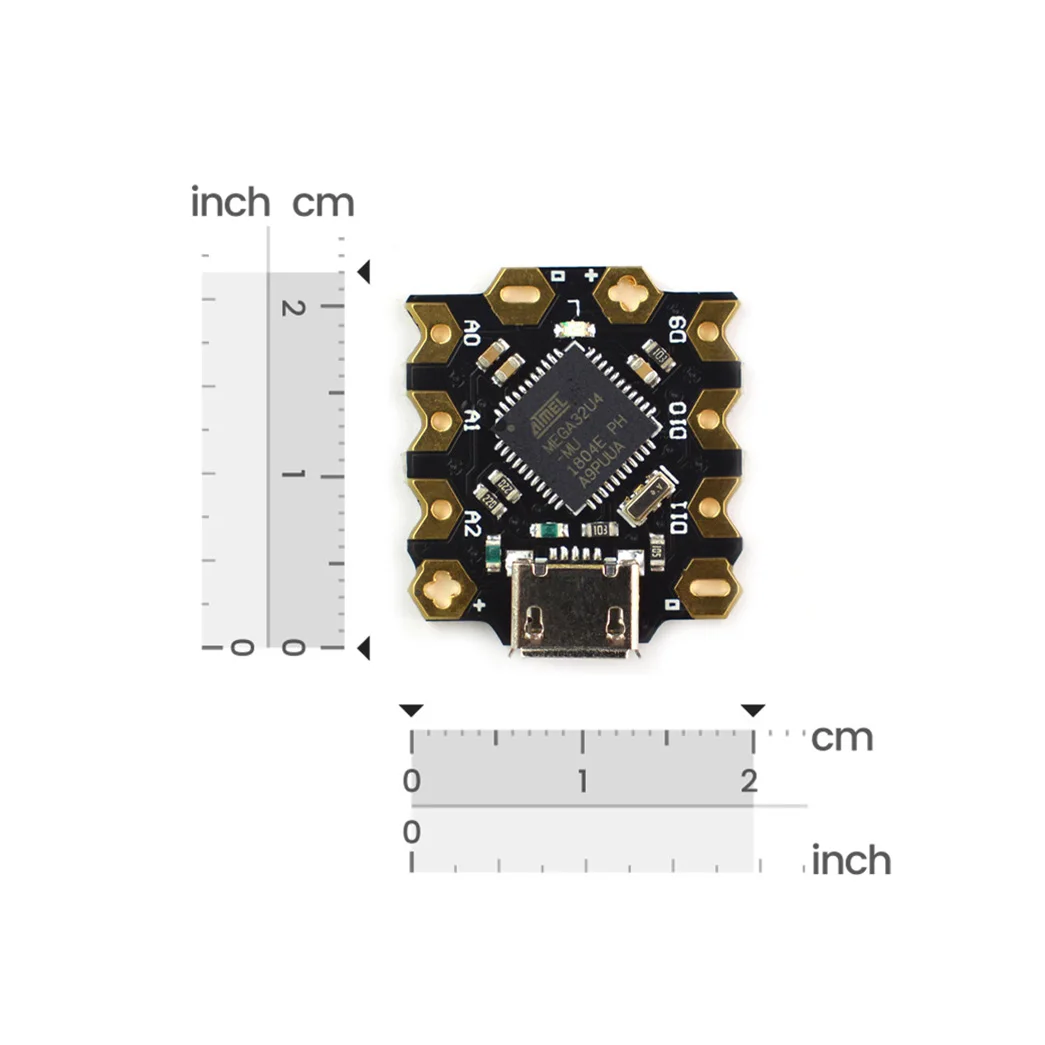 Scheda Controller DFRobot Beetle Mini/Micro ATmega32u4 16MHz 5V Compatibile con Arduino Leonardo per Progetti Economici e Temporanei - immagine 3