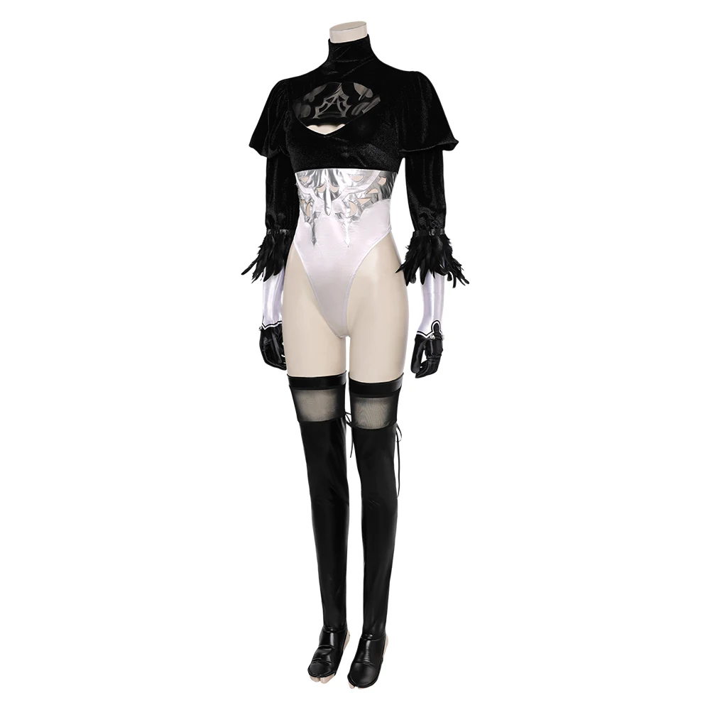 YoRHa ڽ ڽƬ  NieR Cos 丶Ÿ ǻ, ҳ Ÿ Ʈ, ÷ ҷ īϹ Ʈ ׼, 2B