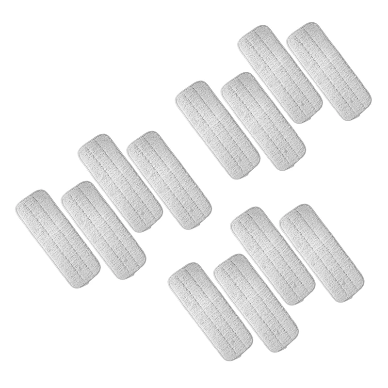 

12Pcs Durable Cleaning For Xiaomi Deerma Tb500 Spray Water Mop Swivel 360 Cleaning Cloth Replace Cloth 355X120mm