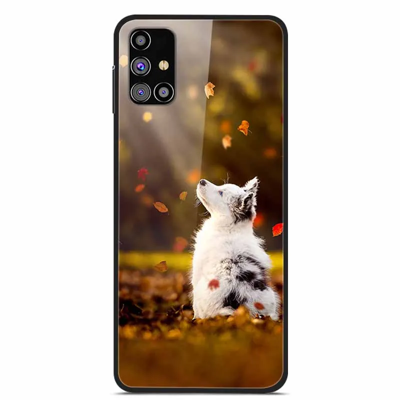 Luxury Tempered Glass Hard Back Cover for Samsung Galaxy - Premium Phone Case Shell
