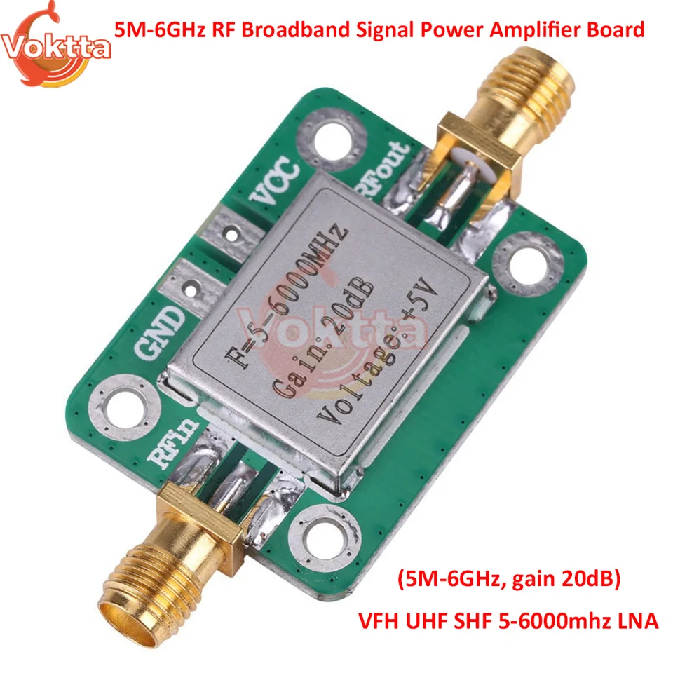 5M-6GHz RF Low Noise Broadband Signal Amplifier Power Amplifier