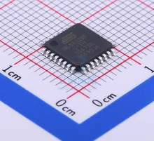 Mem贸ria flash genu铆na original 32tqfp do microcontrolador avr 32k de 8 bits do remendo ATMEGA328P-AU