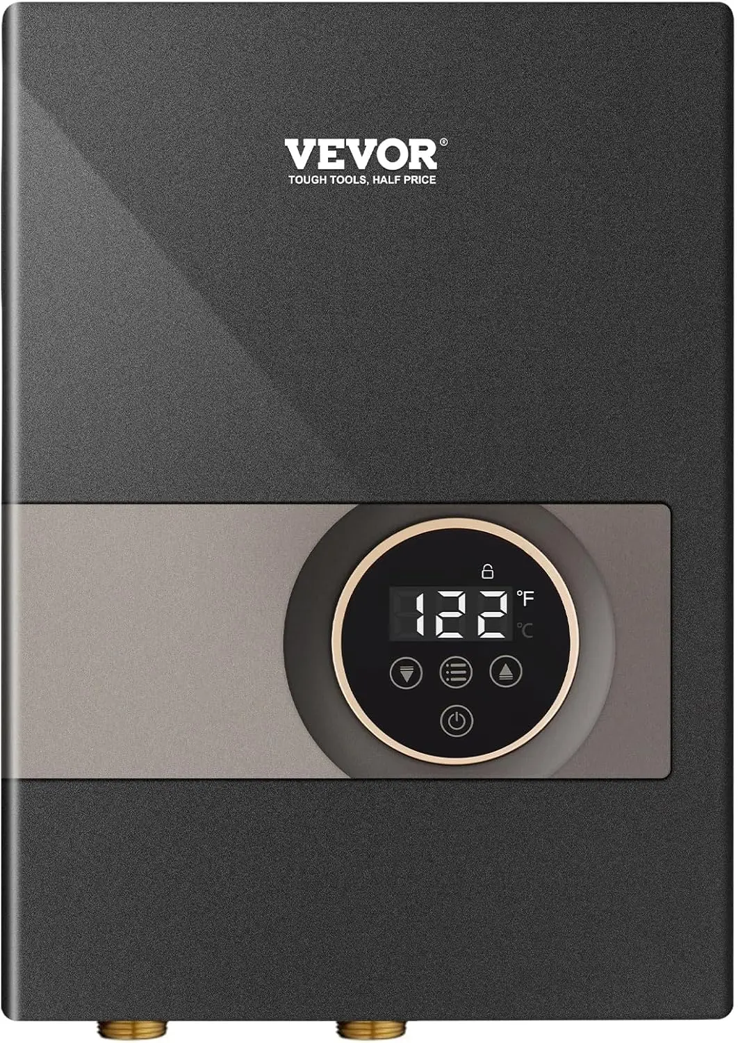 Electric Tankless Water Heater 13.8KW Instant Hot Water Heater Digital Temperature Display Easy Installation 24Hour Supply