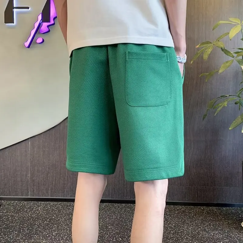 Summer Youth Popular Loose Casual Embroidered Fashionable Straight Sports Shorts