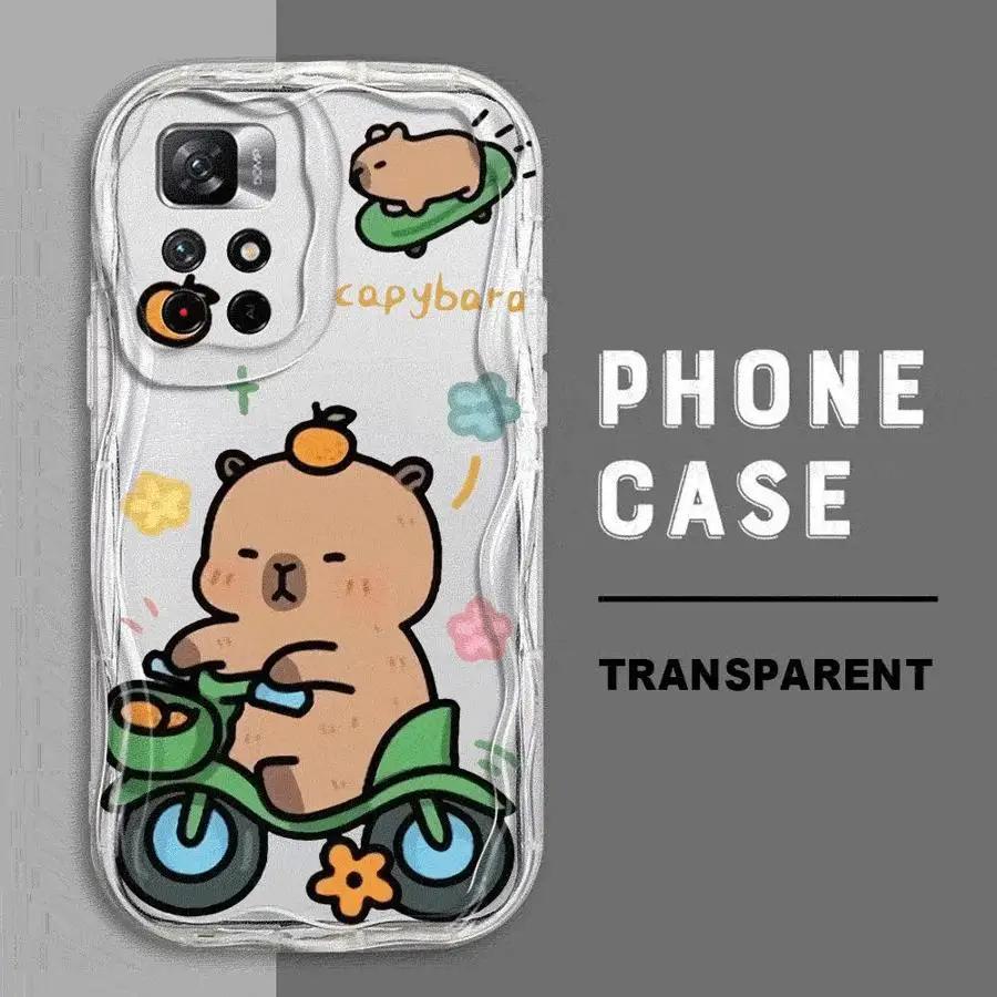 Capybara-Themed Durable Phone Case Cover