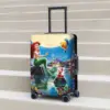 The Little Mermaid Cartoon Suitcase Cover Travel Protector Holiday Useful Luggage Case 1