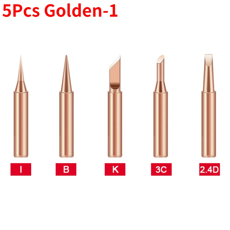 5Pcs Golden-1