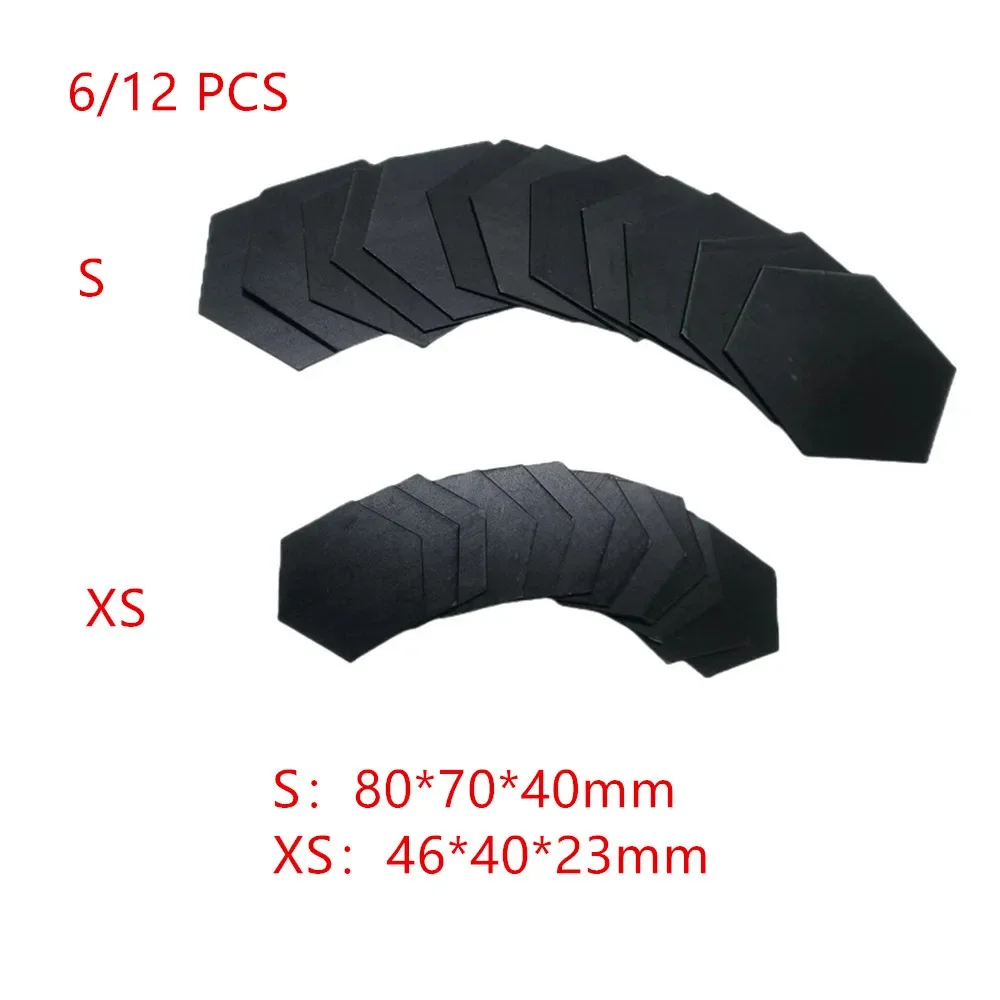 Black - 12 PCS