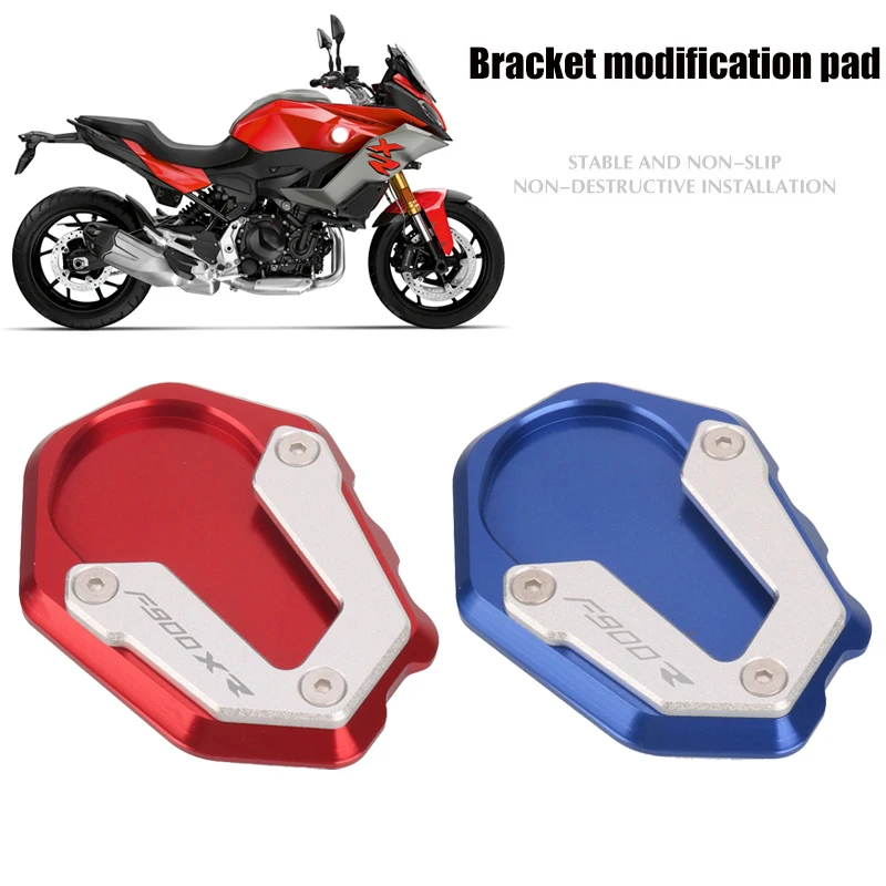 For BMW F900R F900XR F900 R XR 2020-2023 Motorcycle Kickstand Foot Side Stand Extension Pad Support Plate Enlarge Stand