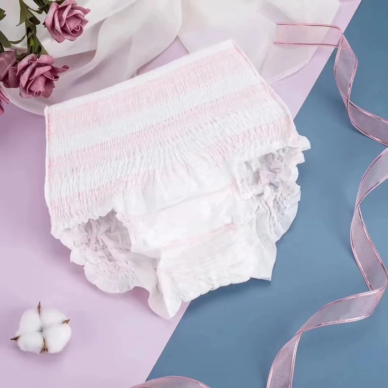 5/10Pcs Disposable Postpartum Pants Light Thin Breathable Maternity Underwear Recommended For Caesarean Mothers 80-140KG 3