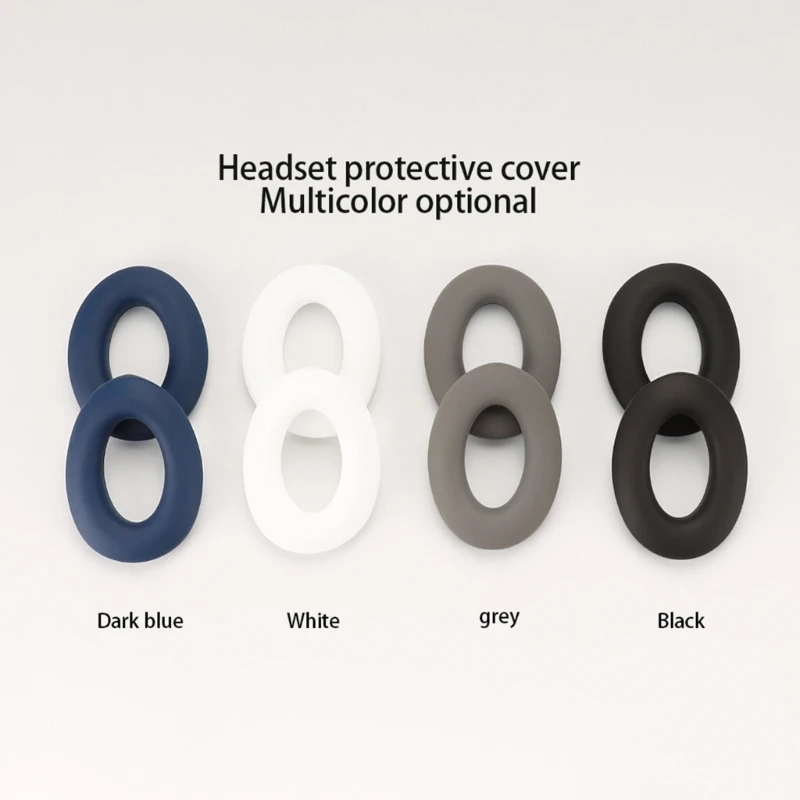 Silicone Ear Pads Cover Protector for QC45 QC35 QC25 QC15 AE2 Headphone Cushion