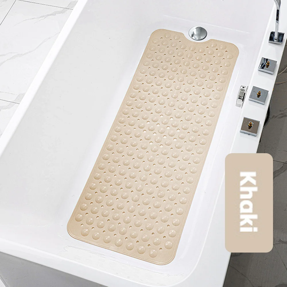 Large Non-Slip Bathroom Massage Mat - PVC Bath and Shower Comfort Mat