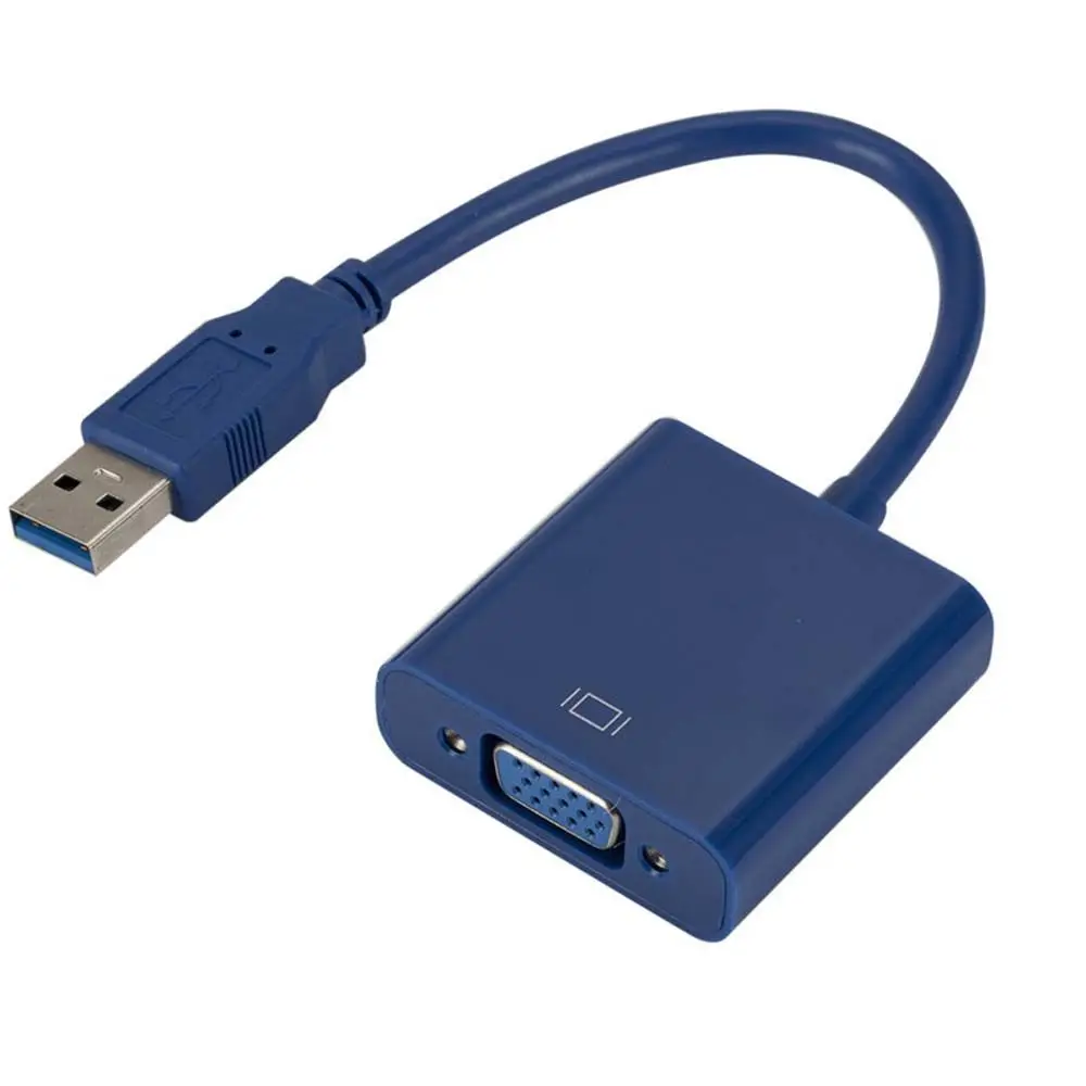 

To VGA Multi Display Converter Graphic Card Video Converter USB 3.0 to VGA Video Cable USB to VGA Adapter VGA Adapter External
