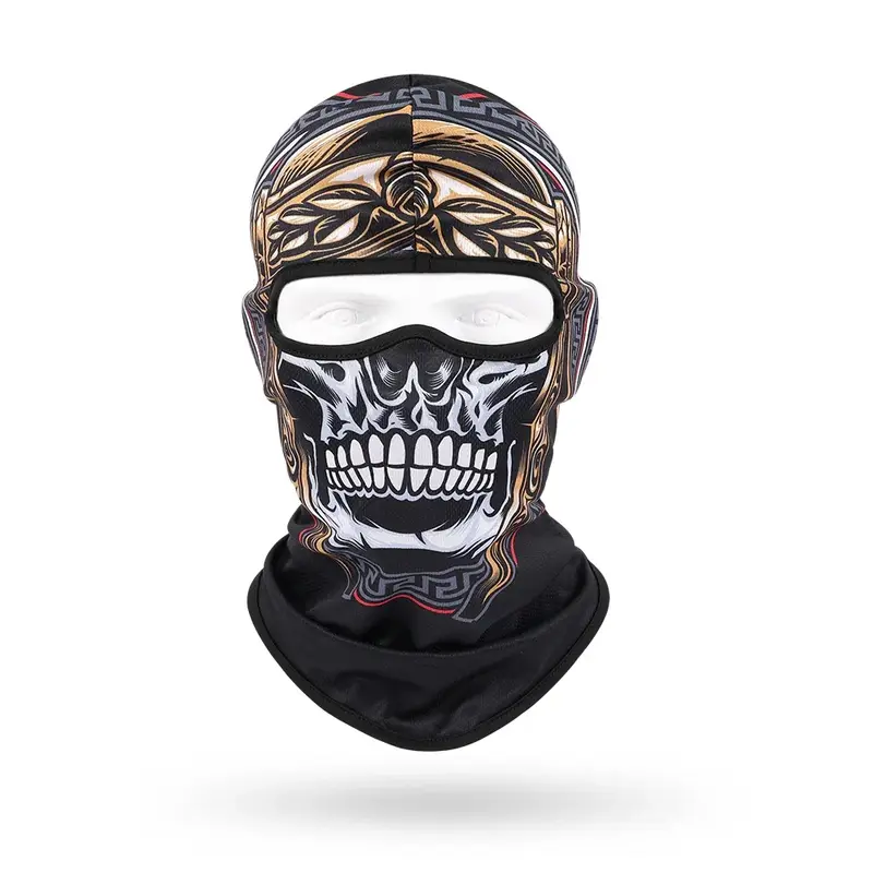 Dry Quick Sunscreen Balaclava Men Cycling Head Cover Outdoor Skull Mask Breathable Elastic Biker Full Face Mask Headgear Cap - Image 17