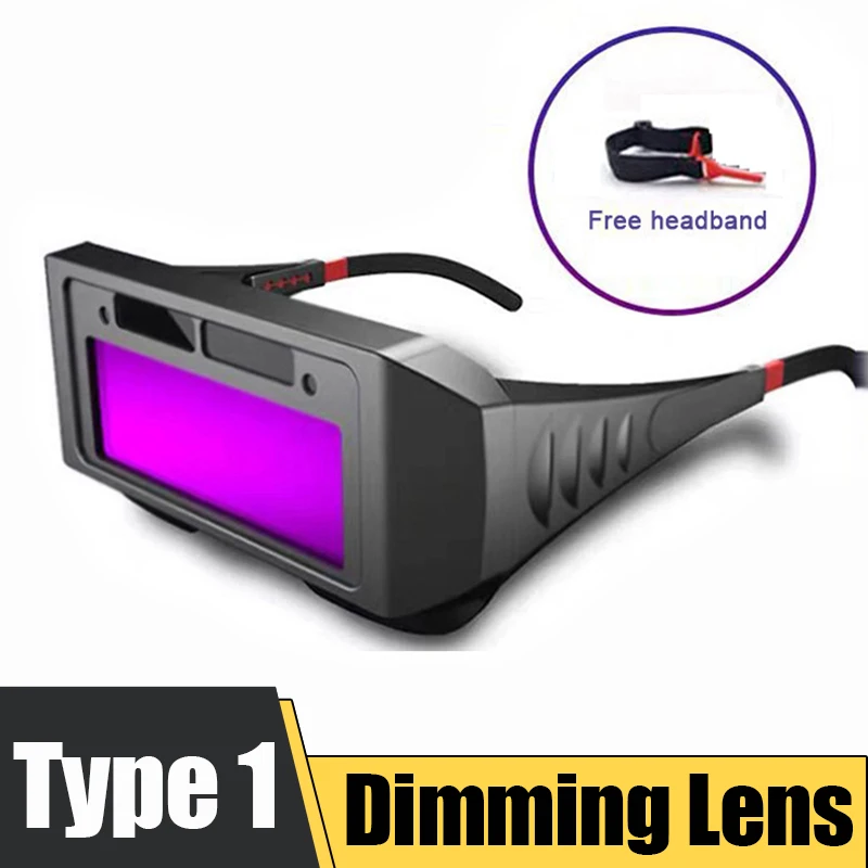 leather welding helmet Automatic Dimming Welding Glasses Argon Arc Welding Solar Goggles Special Anti-glare Glasses Tools For Welders Automatic DimmingTowayer Welding Helmet Welder Mask Large View True Color Solar Power Auto Darkening Welding Mask For Arc Weld Grind Cut universal welding wire Welding & Soldering Supplies