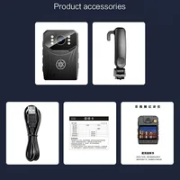 Mini 4K HD Cameras with WIFi 3000mAh Digtal Video Recorder with IPS Screen Night Vision Police Body Camera Portable Camcorder - Image 6