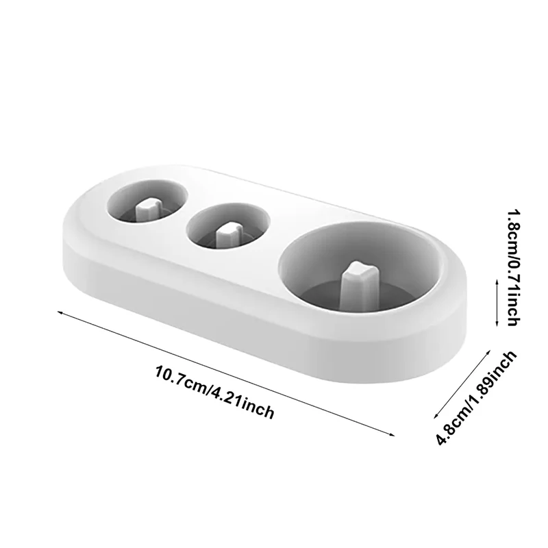 Electric toothbrush holder replacement stand base compatible with Oral B for bathroom storage