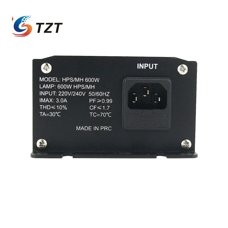 TZT Digital 600W Ballasts for Garden Planter Grow Lights HPS MH Bulbs Electronic Dimmable