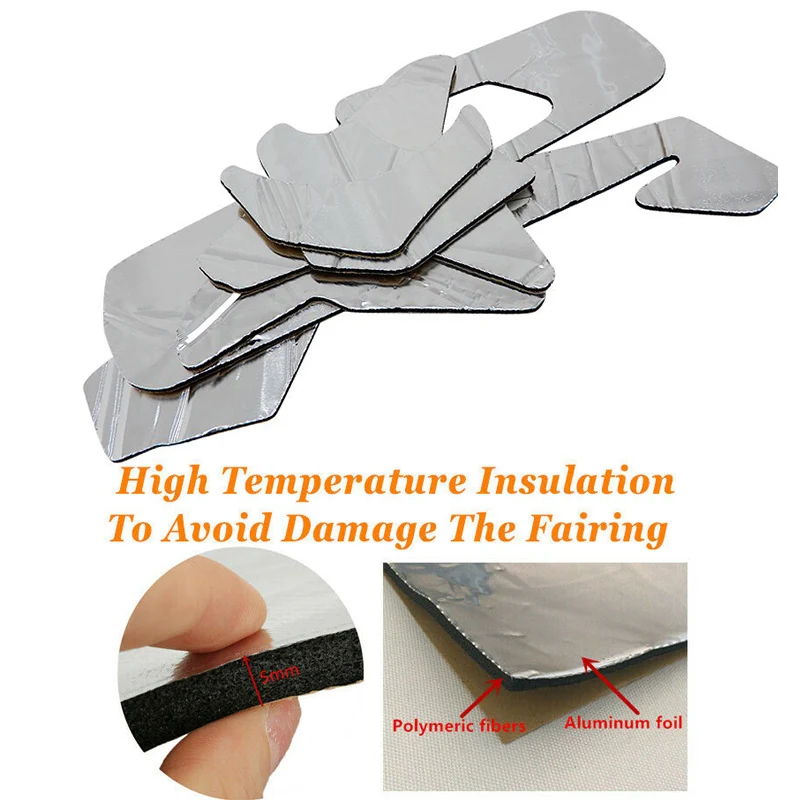 Pre-Cut Heat Shield Fairing Melting Protection For BMW S1000RR S1000 RR  2009-2014 Engine Insulation Sponge Sticker - AliExpress