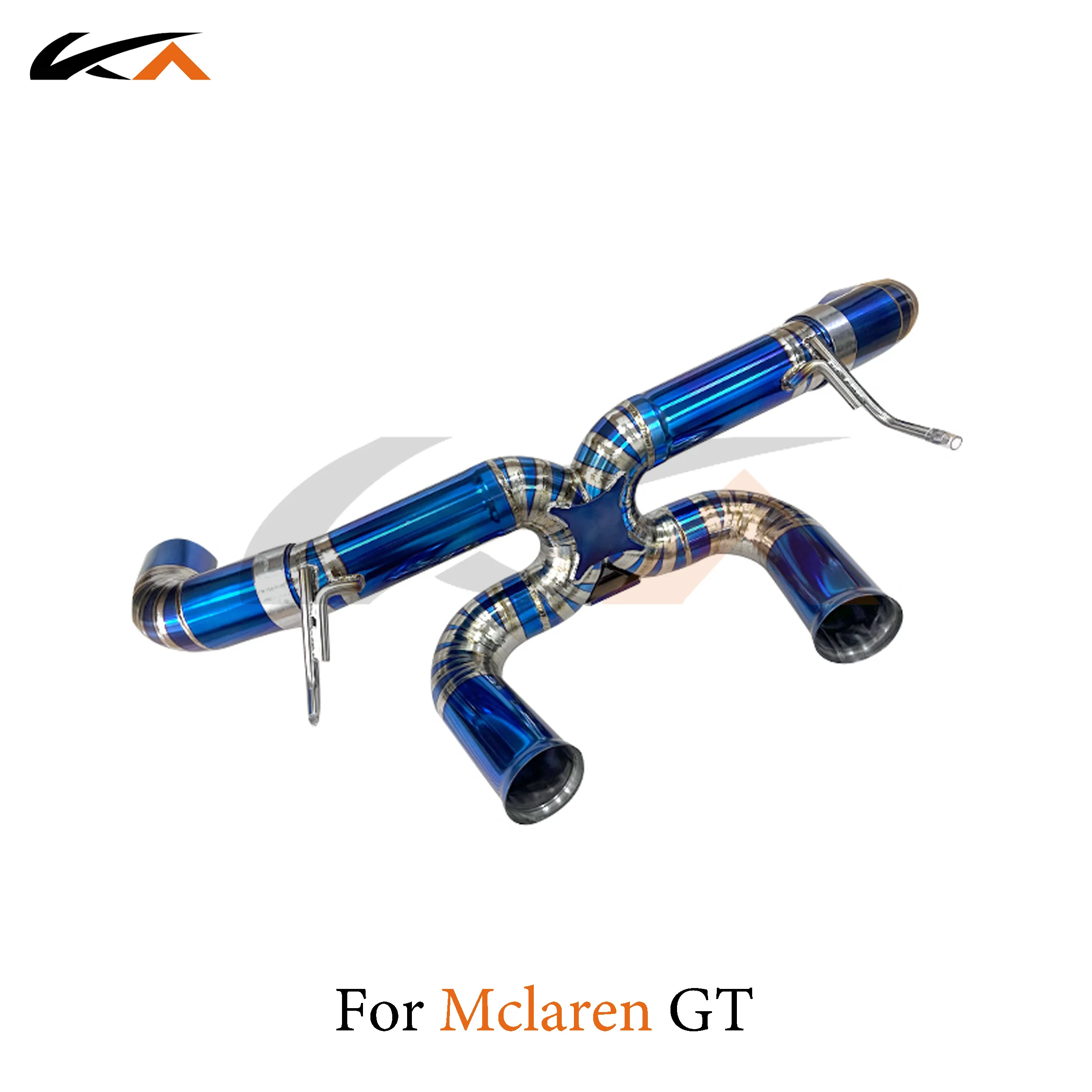 

KA Tuning exhaust system titanium alloy catback for Mclaren GT performance auto parts straight pipe car accessories