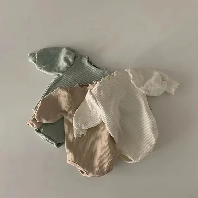 버블 슬리브 가을 용수철 및 가을 여성 점프수트