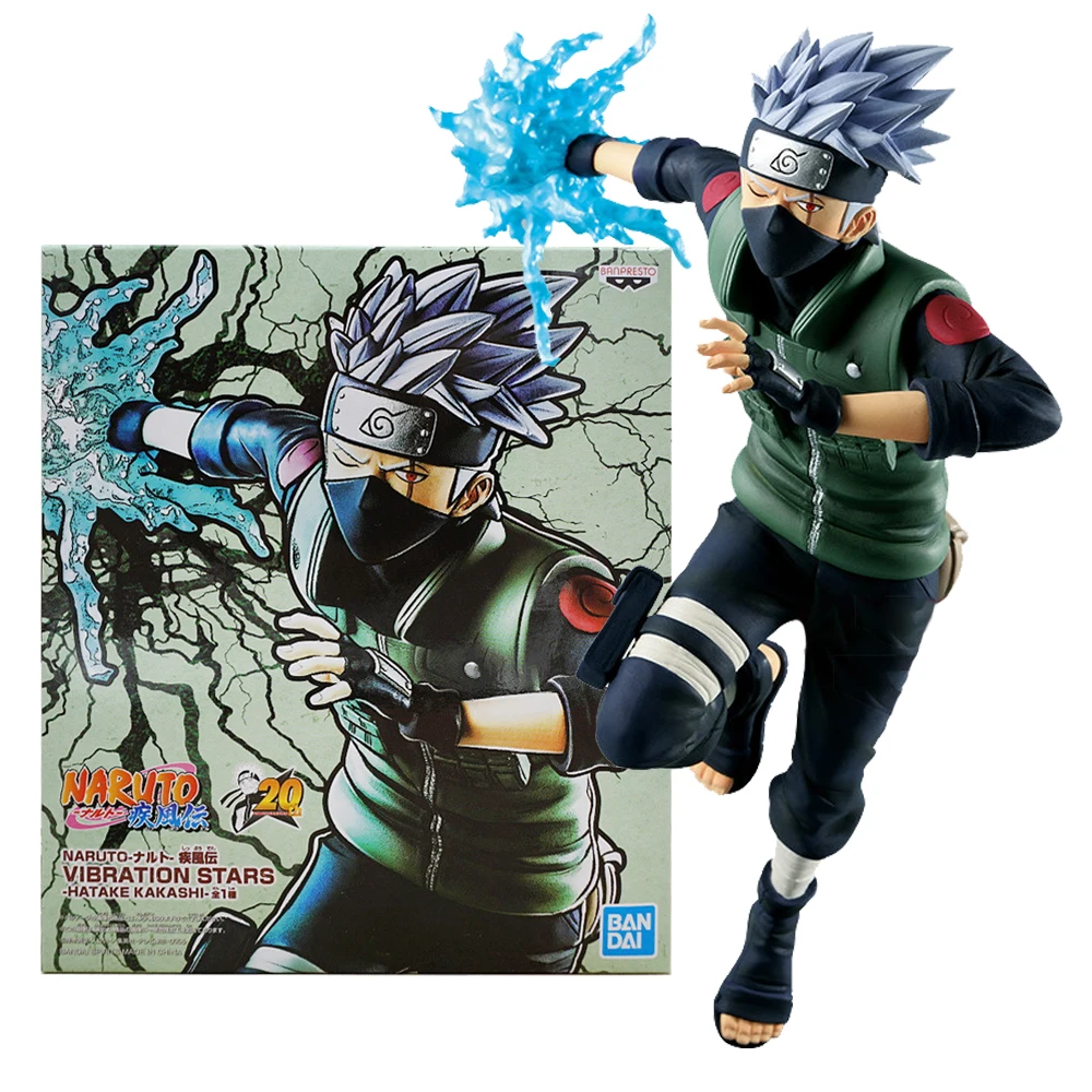 Anime Naruto Shippuuden Hatake Kakashi Battle Posture Raikiri Action Figure – 18CM PVC Collectible Toy Gift