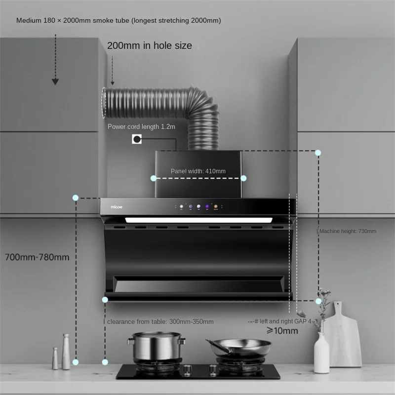 Stove Top Exhaust Fan