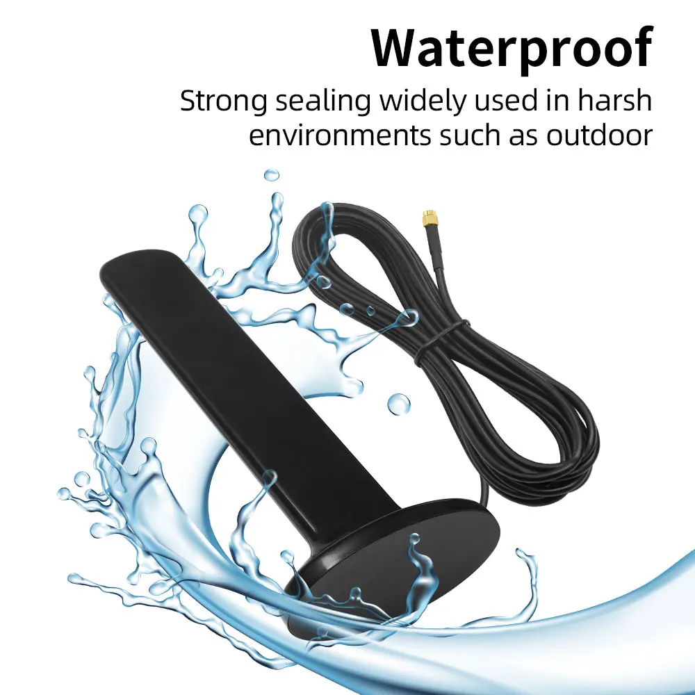 5G Magnetic Antenna Outdoor Waterproof 4G LTE Car Sucker Aerial High Gain 12dBi SMA Male TS9 CRC9 for CPE Router Modem