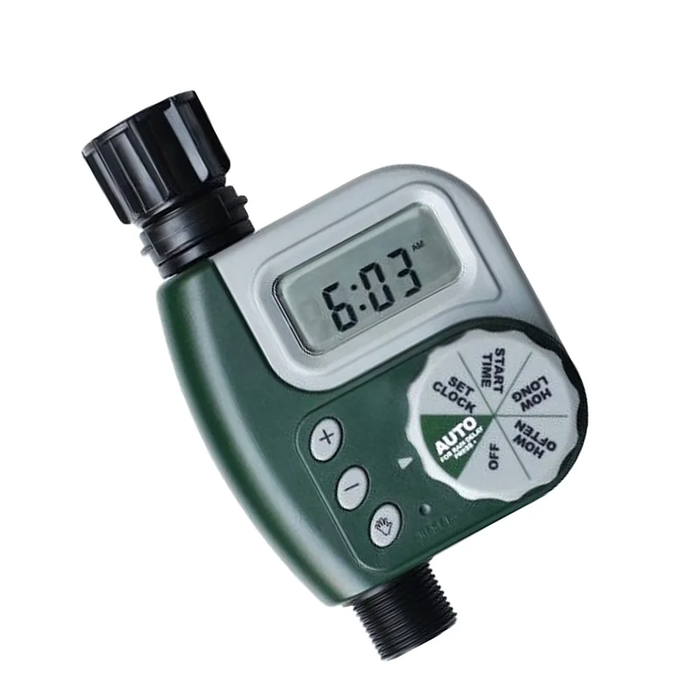 

Garden Watering Timer Digital Faucet Irrigation Controller Adjustable Waterproof Greenhouse Plant Water Timer