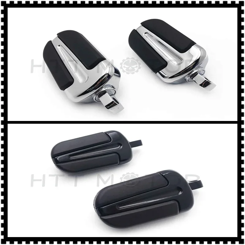 

Free Shipping Motorcycle Parts Chrome FootPegs Rest for 1984-2017 Harley Davidson Softail Slim FLS Softail Slim S FLSS