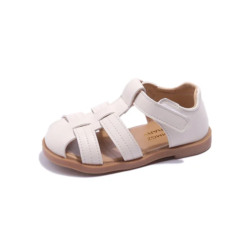 Toddler Sandals Summer Baby Beach Shoes Newborn First Walkers Infant Sandals Baby Boy Girl Sport Close-toed