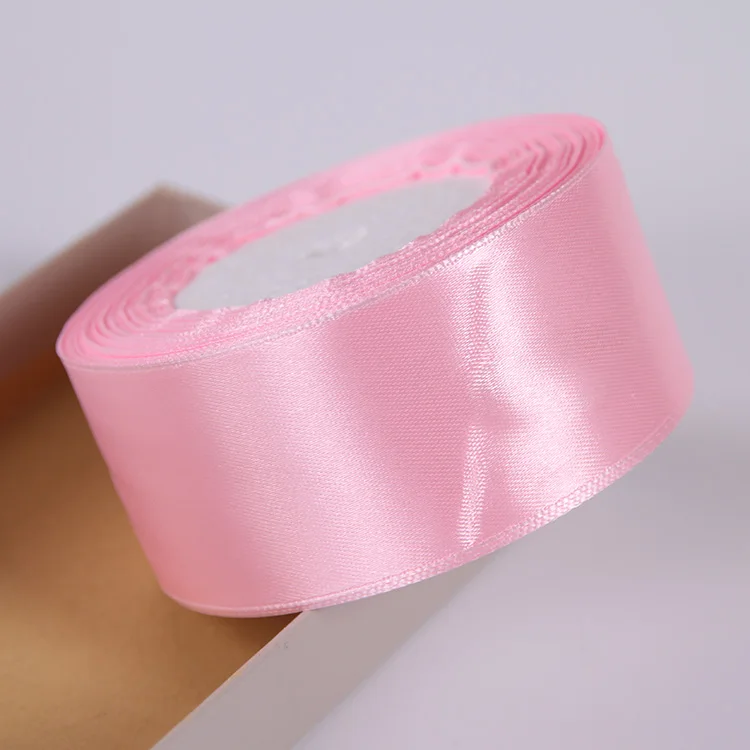 6mm 10mm 15mm 20mm 25mm 40mm 50mm Light Pink Satin Ribbons Christmas Wedding Birthday Party Decoration Gift Wrapping Ribbons satin ribbons ribbon decoration ribbon supplies satin ribbon christmas ribbon