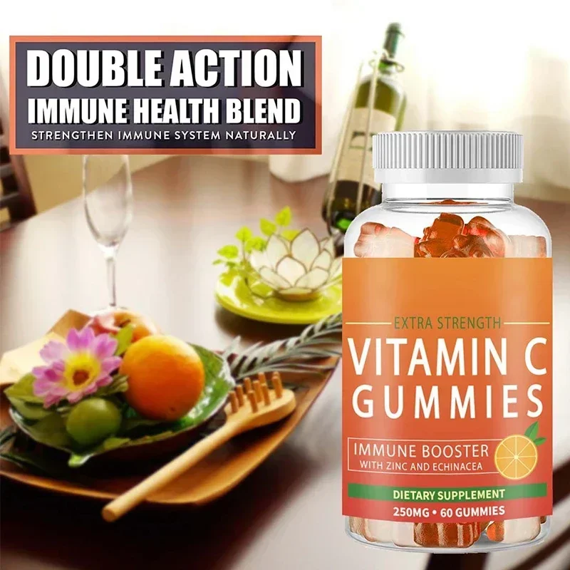 

2 бутылки витамина С fudge добавки Витамин С для поддержания кожи, костей и десен здоровая пищевая добавка