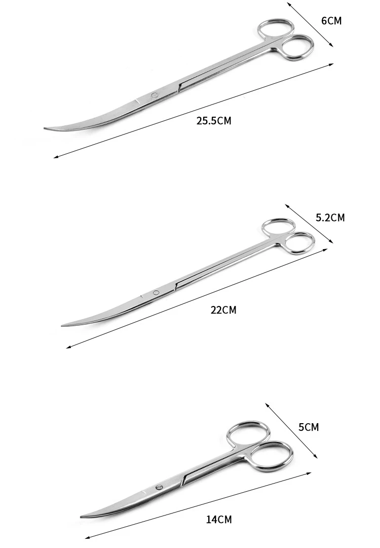 Aquatic Plant Tools ADA Quality 4.0mm Thickness Straight Shear Bend Shear Wave Aquatic Scissors Aquatic Tweezers Aquarium Tools