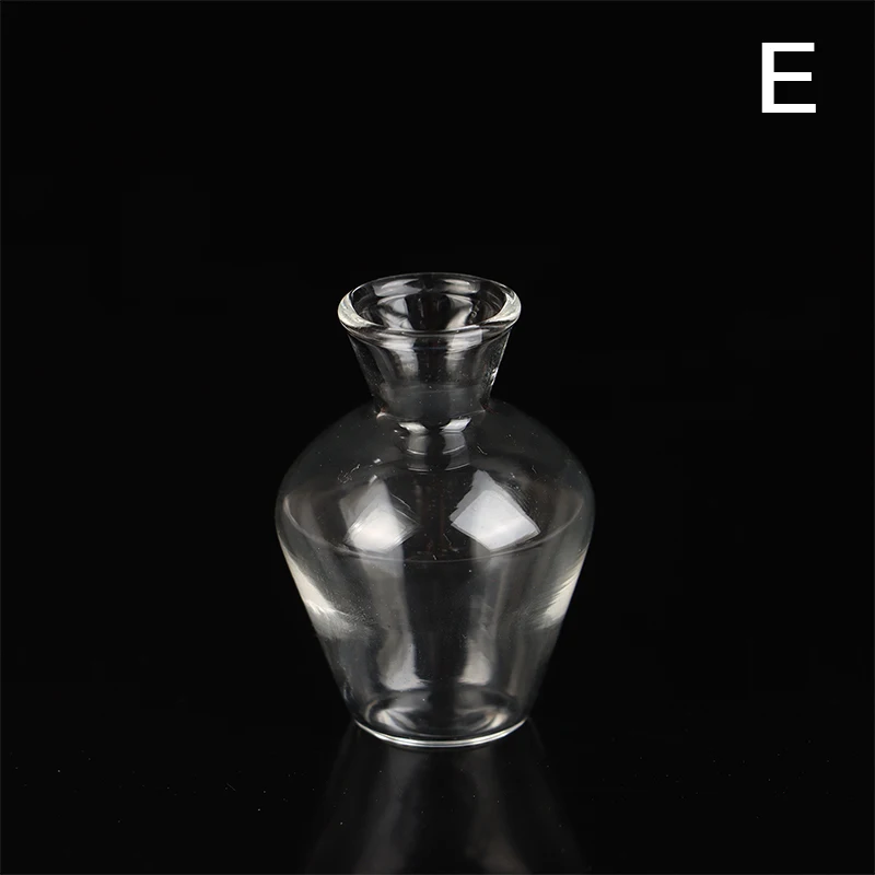 Cute Mini Glass Vase Plant Hydroponic Terrarium Art Plant Hydroponic Table Vase Clear Glass Crafts DIY Aromatherapy Bottle 2