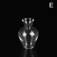 Cute Mini Glass Vase Plant Hydroponic Terrarium Art Plant Hydroponic Table Vase Clear Glass Crafts DIY Aromatherapy Bottle 2