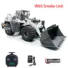 XDRC 580 RC Loader 1/14 Scale Remote Control Hydraulic Metal Car RTR with Smoke Unit Light Sound Set Battery RC Toy THZH1802 2