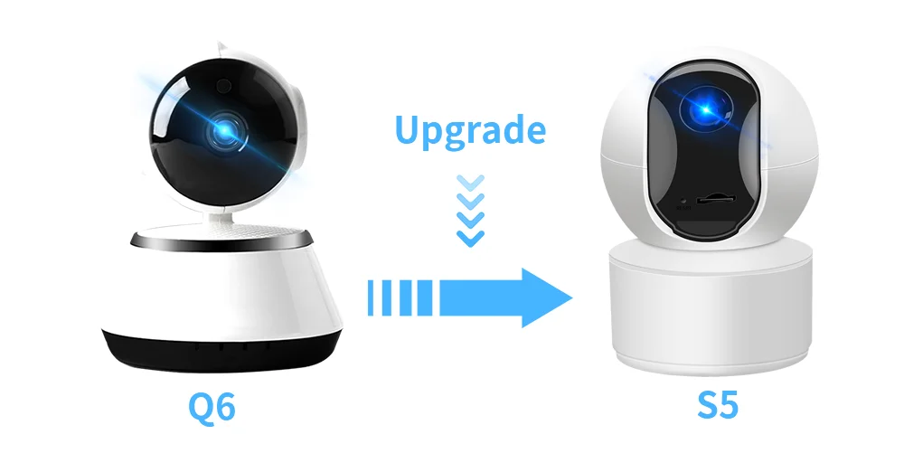 N_Eye-Wireless Câmera IP para segurança doméstica, nuvem